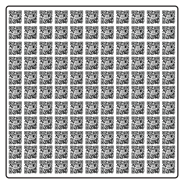 Custom QR Codes Decals Bulk - Mini QR Code Sheets – Hand of Pier